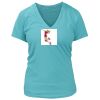 Women's Premium Deep V-Neck T-Shirt Thumbnail