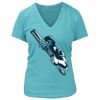 Women's Premium Deep V-Neck T-Shirt Thumbnail