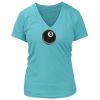 Women's Premium Deep V-Neck T-Shirt Thumbnail