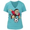 Women's Premium Deep V-Neck T-Shirt Thumbnail