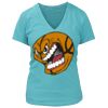 Women's Premium Deep V-Neck T-Shirt Thumbnail