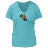 Women's Premium Deep V-Neck T-Shirt Thumbnail