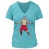 Women's Premium Deep V-Neck T-Shirt Thumbnail