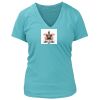 Women's Premium Deep V-Neck T-Shirt Thumbnail