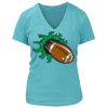Women's Premium Deep V-Neck T-Shirt Thumbnail