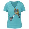 Women's Premium Deep V-Neck T-Shirt Thumbnail