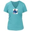 Women's Premium Deep V-Neck T-Shirt Thumbnail