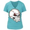 Women's Premium Deep V-Neck T-Shirt Thumbnail