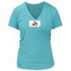 Women's Premium Deep V-Neck T-Shirt Thumbnail