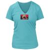 Women's Premium Deep V-Neck T-Shirt Thumbnail