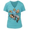 Women's Premium Deep V-Neck T-Shirt Thumbnail