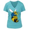 Women's Premium Deep V-Neck T-Shirt Thumbnail