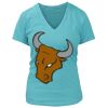 Women's Premium Deep V-Neck T-Shirt Thumbnail