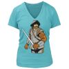 Women's Premium Deep V-Neck T-Shirt Thumbnail