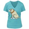 Women's Premium Deep V-Neck T-Shirt Thumbnail