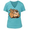 Women's Premium Deep V-Neck T-Shirt Thumbnail