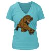 Women's Premium Deep V-Neck T-Shirt Thumbnail