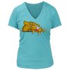Women's Premium Deep V-Neck T-Shirt Thumbnail