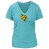 Women's Premium Deep V-Neck T-Shirt Thumbnail