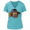 Women's Premium Deep V-Neck T-Shirt Thumbnail