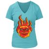 Women's Premium Deep V-Neck T-Shirt Thumbnail