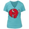 Women's Premium Deep V-Neck T-Shirt Thumbnail