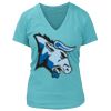 Women's Premium Deep V-Neck T-Shirt Thumbnail