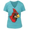 Women's Premium Deep V-Neck T-Shirt Thumbnail