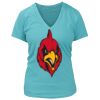 Women's Premium Deep V-Neck T-Shirt Thumbnail