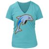 Women's Premium Deep V-Neck T-Shirt Thumbnail