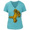 Women's Premium Deep V-Neck T-Shirt Thumbnail
