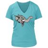Women's Premium Deep V-Neck T-Shirt Thumbnail