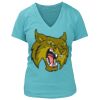 Women's Premium Deep V-Neck T-Shirt Thumbnail
