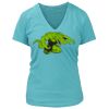 Women's Premium Deep V-Neck T-Shirt Thumbnail