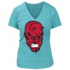 Women's Premium Deep V-Neck T-Shirt Thumbnail
