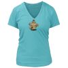 Women's Premium Deep V-Neck T-Shirt Thumbnail