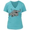 Women's Premium Deep V-Neck T-Shirt Thumbnail