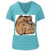 Women's Premium Deep V-Neck T-Shirt Thumbnail