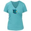 Women's Premium Deep V-Neck T-Shirt Thumbnail
