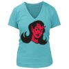 Women's Premium Deep V-Neck T-Shirt Thumbnail