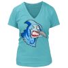 Women's Premium Deep V-Neck T-Shirt Thumbnail