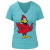 Women's Premium Deep V-Neck T-Shirt Thumbnail