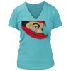 Women's Premium Deep V-Neck T-Shirt Thumbnail