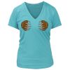 Women's Premium Deep V-Neck T-Shirt Thumbnail