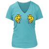 Women's Premium Deep V-Neck T-Shirt Thumbnail