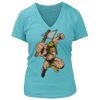 Women's Premium Deep V-Neck T-Shirt Thumbnail