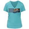 Women's Premium Deep V-Neck T-Shirt Thumbnail