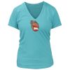 Women's Premium Deep V-Neck T-Shirt Thumbnail