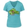 Women's Premium Deep V-Neck T-Shirt Thumbnail