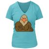 Women's Premium Deep V-Neck T-Shirt Thumbnail